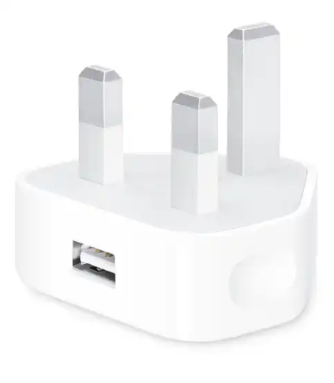 Official Apple 5W USB Power 3-Pin Adapter